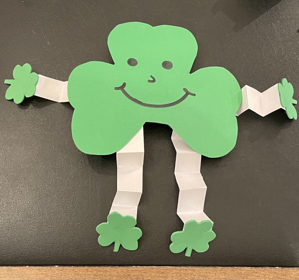 Make your own Shamrock Man: Kids Craft – Daily Cup of Kim